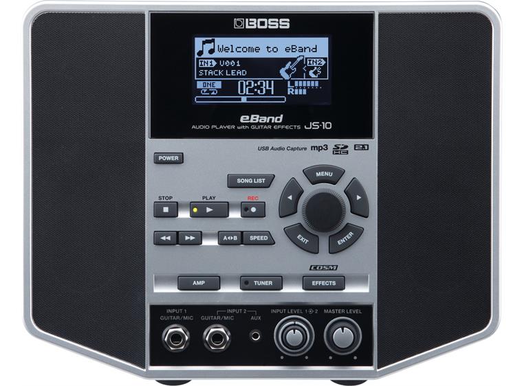 Boss eBand JS-10 Audio player med gitareffekter